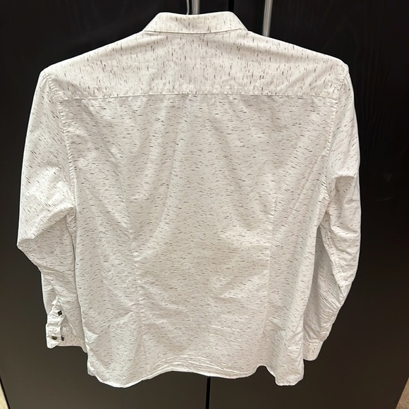 Ted Baker London White/Black Button Down Shirt - Picture 7 of 10